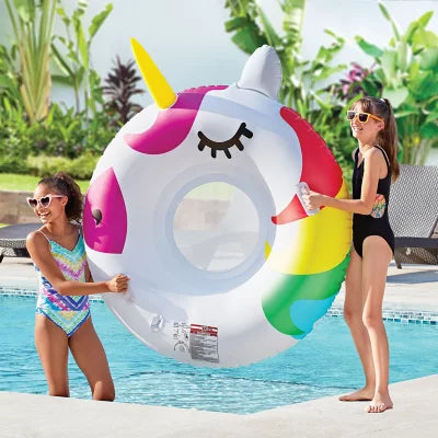 Member's Mark Oversized Inflatable Pool Float - UNICORN