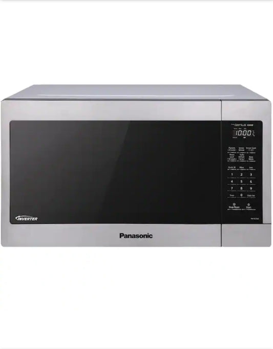 Panasonic
1.6 cu. ft. Countertop Microwave in Stainless Steel Built-In Capable with Inverter Technology and Genius Sensor Cooking