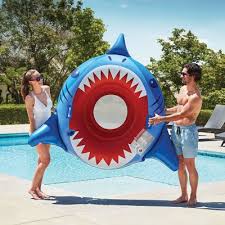 Member's Mark Oversized Inflatable Pool Float - SHARK