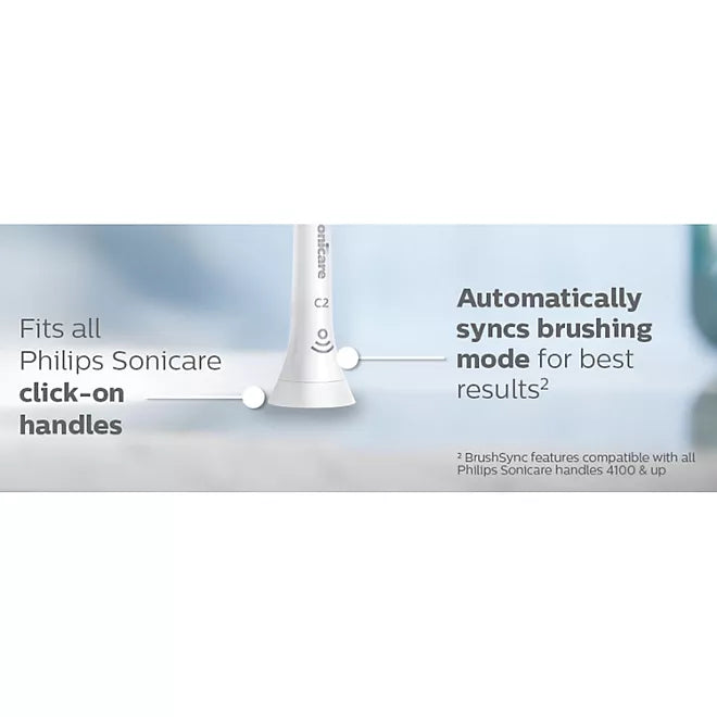 Philips Sonicare Optimal Plaque Control Replacement Brush Heads, 8 ct.