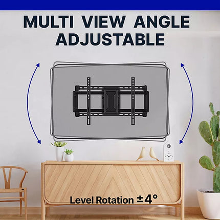 Member's Mark Full Motion Extended TV Wall Mount with Articulating Dual Swivel Arms for 32"- 98"* TVs