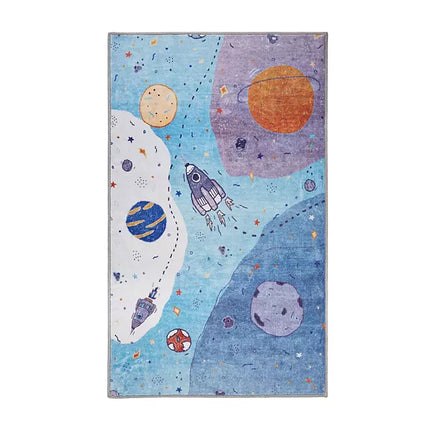 Member's Mark Everwash Washable Kids' Activity Area Rug - OUTERSPACE