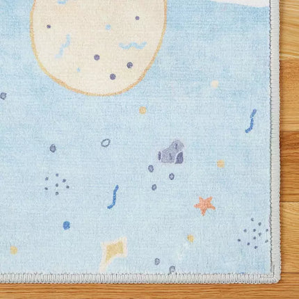 Member's Mark Everwash Washable Kids' Activity Area Rug - OUTERSPACE
