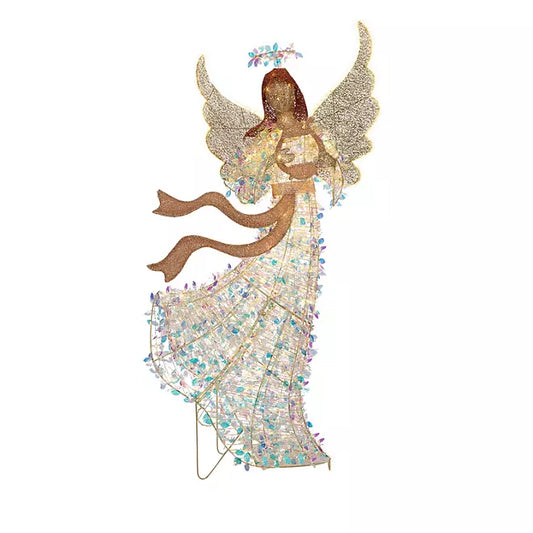 Member's Mark 6' Pre-Lit Iridescent Angel