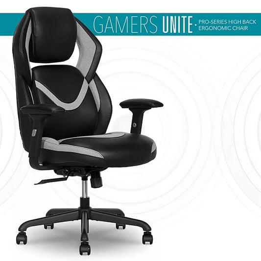 Gamers Unite™ Pro-Series High Back Ergonomic Chair with AIR Lumbar