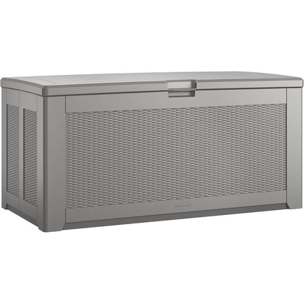 Rubbermaid 134 Gal. XL Resin Deck Box, Dark Walnut (2119055)