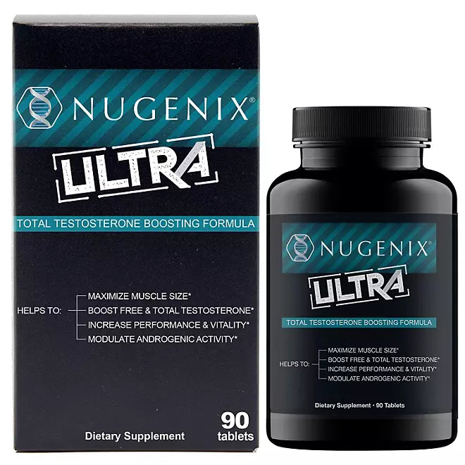 Nugenix ULTRA Total Testosterone Booster, Men's Health Supplement, 90 ct.