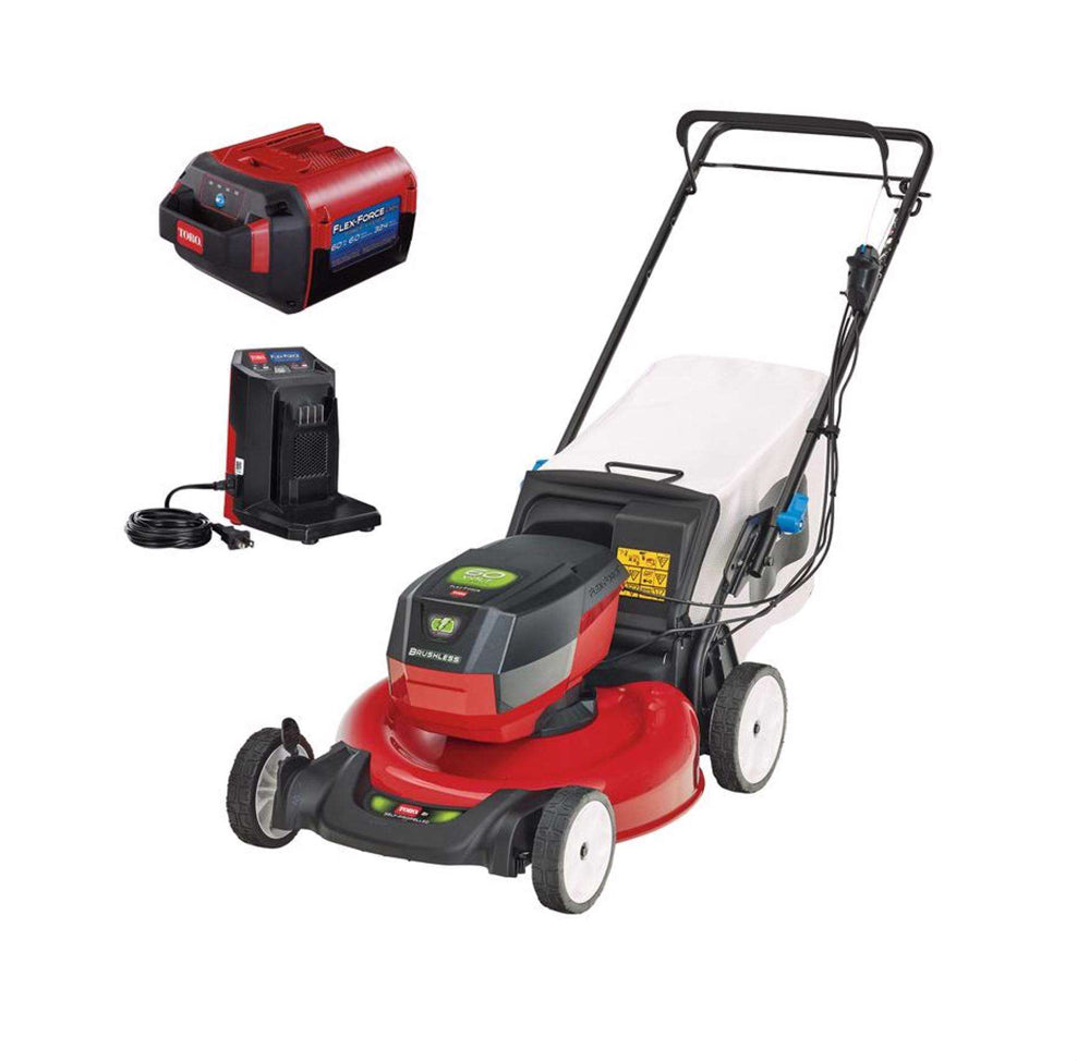 Toro Recycler 21357 21 in. 60 V Battery Self-Propelled Lawn Mower Kit (Battery & Charger)