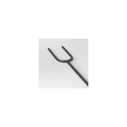 2pc Marshmallow Roasting Log Tong Sticks Black - Threshold