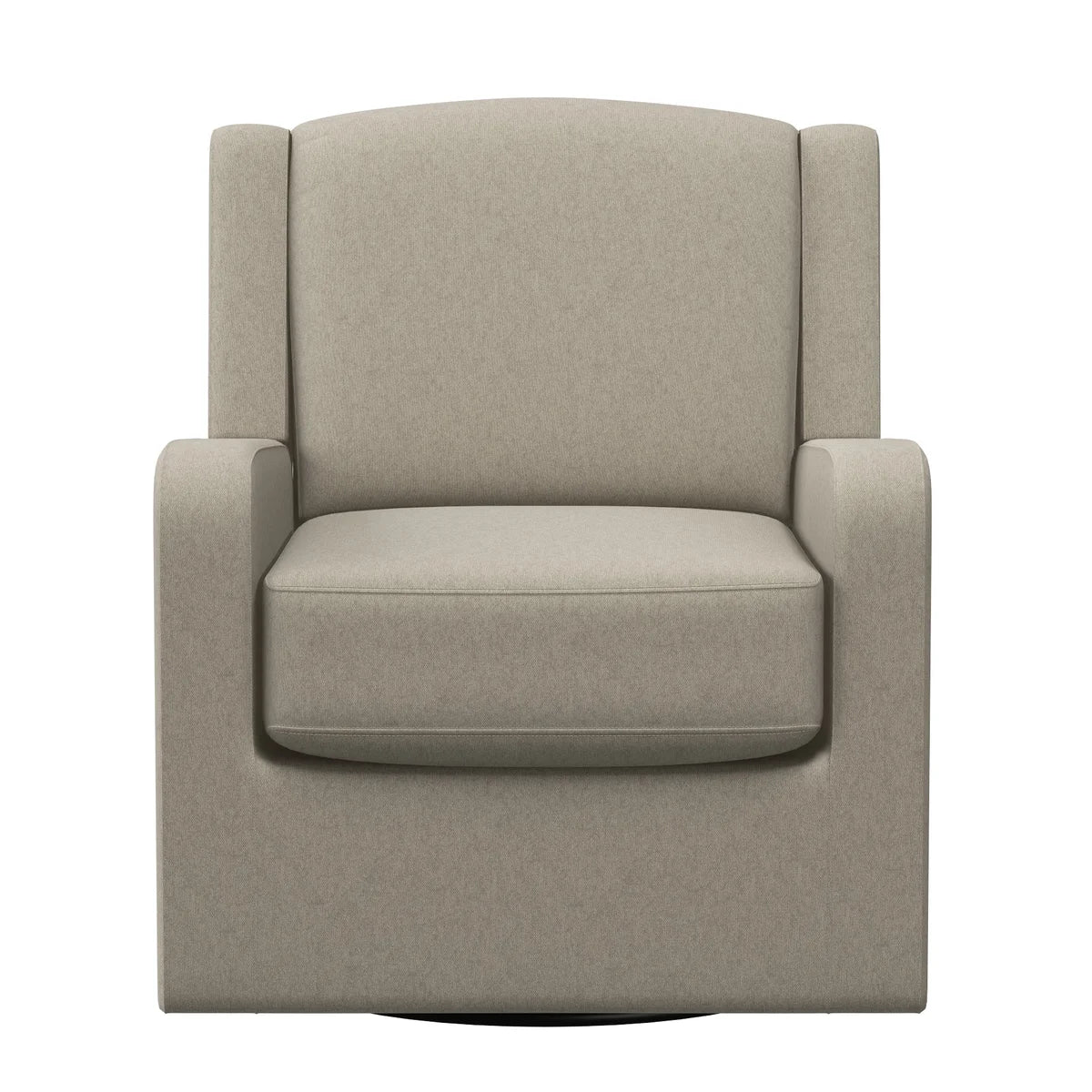 Easley Fabric Swivel Glider (Gray)