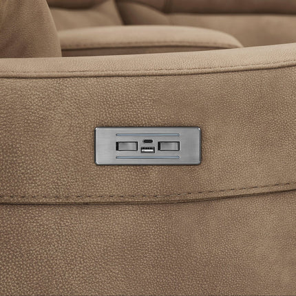 Barcalounger Carmelo Fabric Power Sectional - Image 7