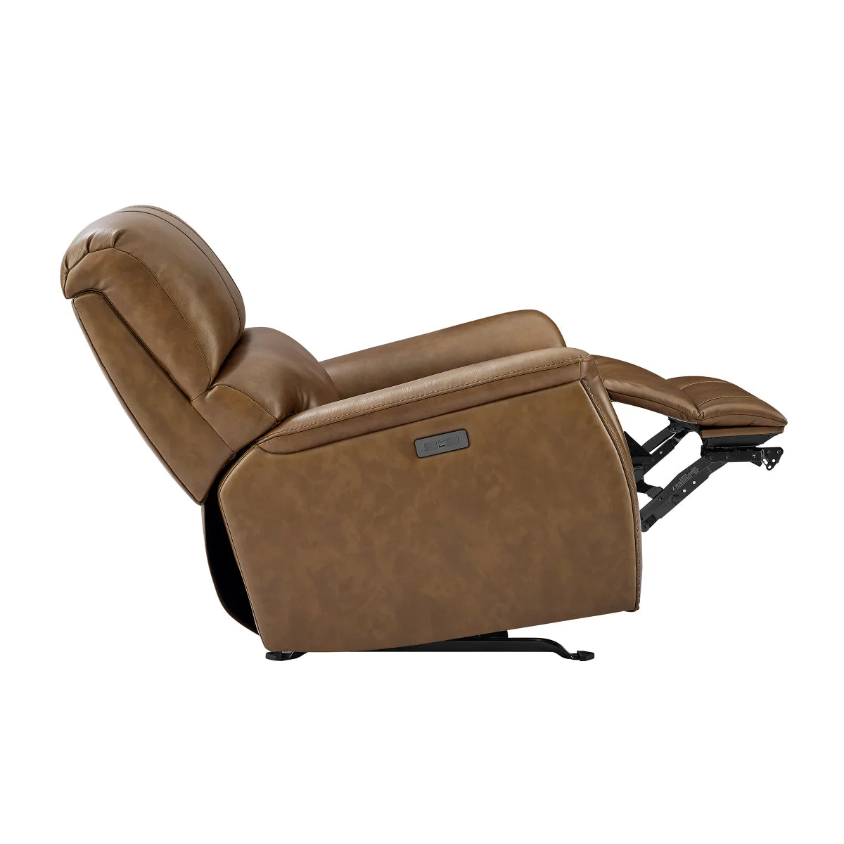 Barcalounger Presley Leather Power Rocker Recliner with Power Headrest