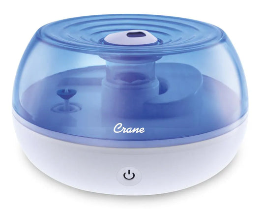 Crane 0.2 Gal. Personal Ultrasonic Cool Mist Tabletop Humidifier for Small Rooms up to 160 sq. ft.