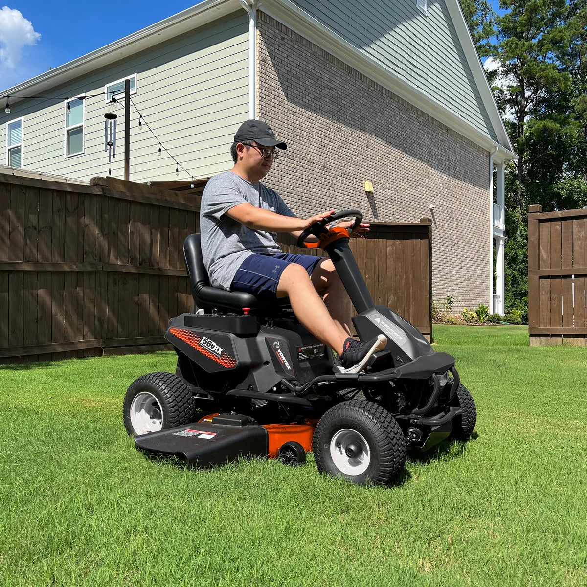 Yardforce 56v LFP Battery Powered Riding Mower