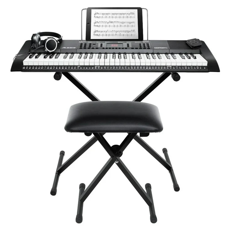 Alesis Harmony 61 MK3 Keyboard and Accessories for Beginners