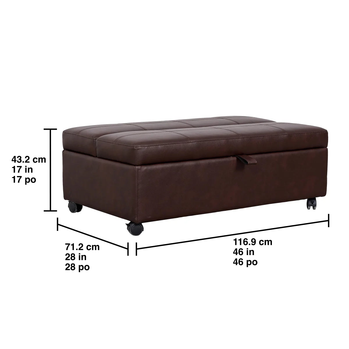 EMORIE SLEEPER OTTOMAN