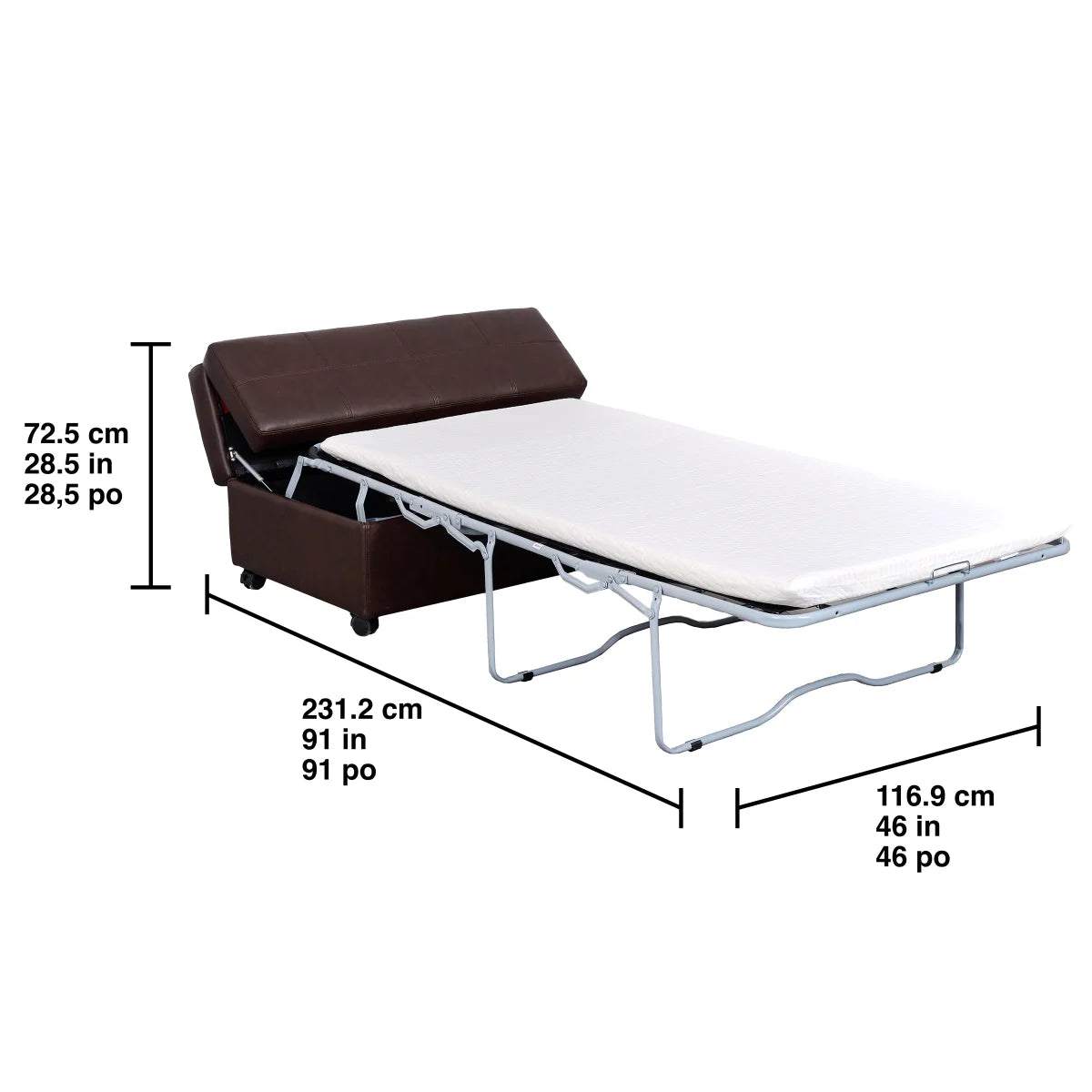 EMORIE SLEEPER OTTOMAN