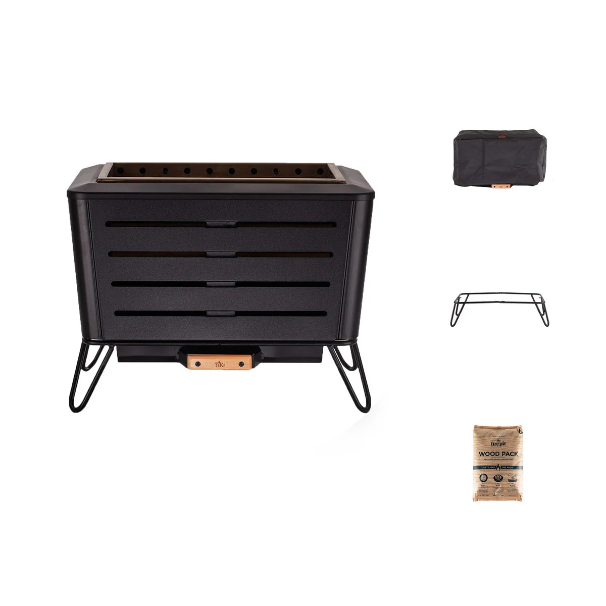 TIKI Brand 21.5" Retreat Smokeless Fire Pit