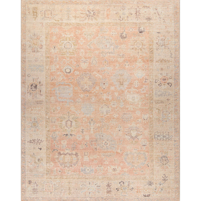 7ft. 9in. X 10 ft. Area Rug - by Becky Owens, Marla, Peach