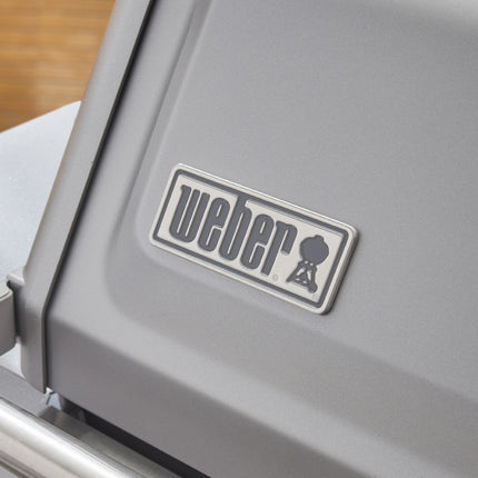 Weber Spirit E-425C 4-Burner Propane Gas Grill in Titanium with Sear Zone 1502272
