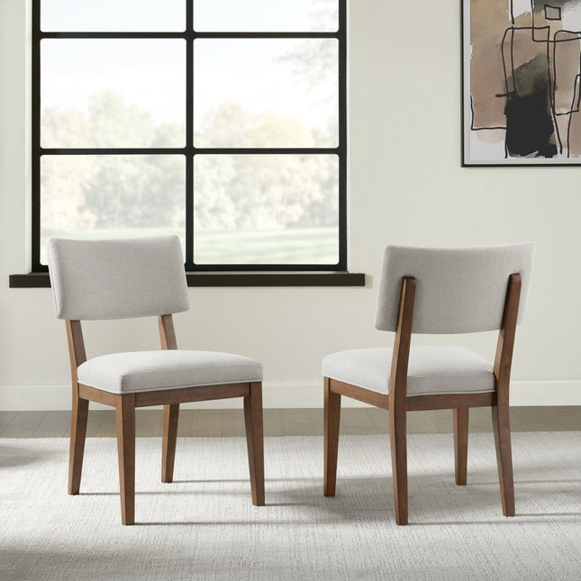 Pike & Main Mendocino dining chairs styled in a bright dining room