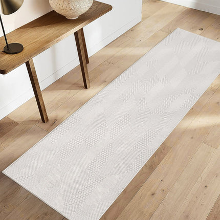 Gertmenian Helios Collection Emile Cream 2 ft. 2 in. x 6 ft. Indoor Runner Rug
