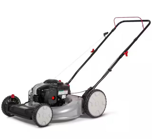 21 in. 140 cc Briggs and Stratton Walk Behind Gas Push Lawn Mower with Height Adjustment and Prime 'N Pull Start
