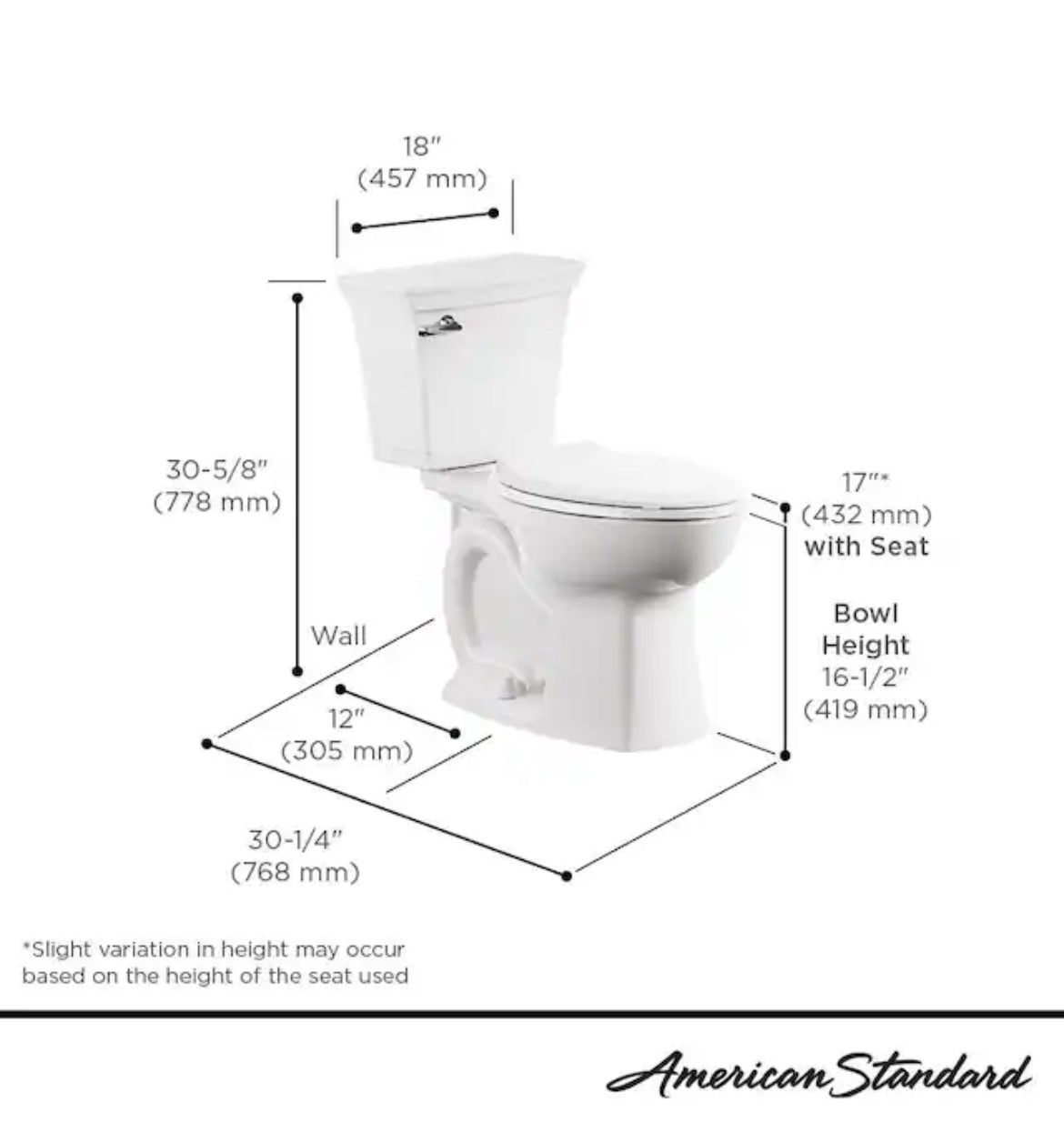 Rumson 2-Piece 1.28 GPF Single Flush Elongated Toilet in White Seat is Included