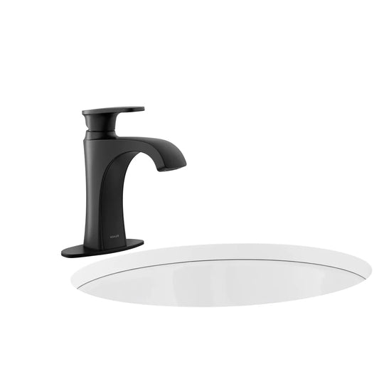 Kohler Tome Single-Handle Bathroom Faucet - Matte Black