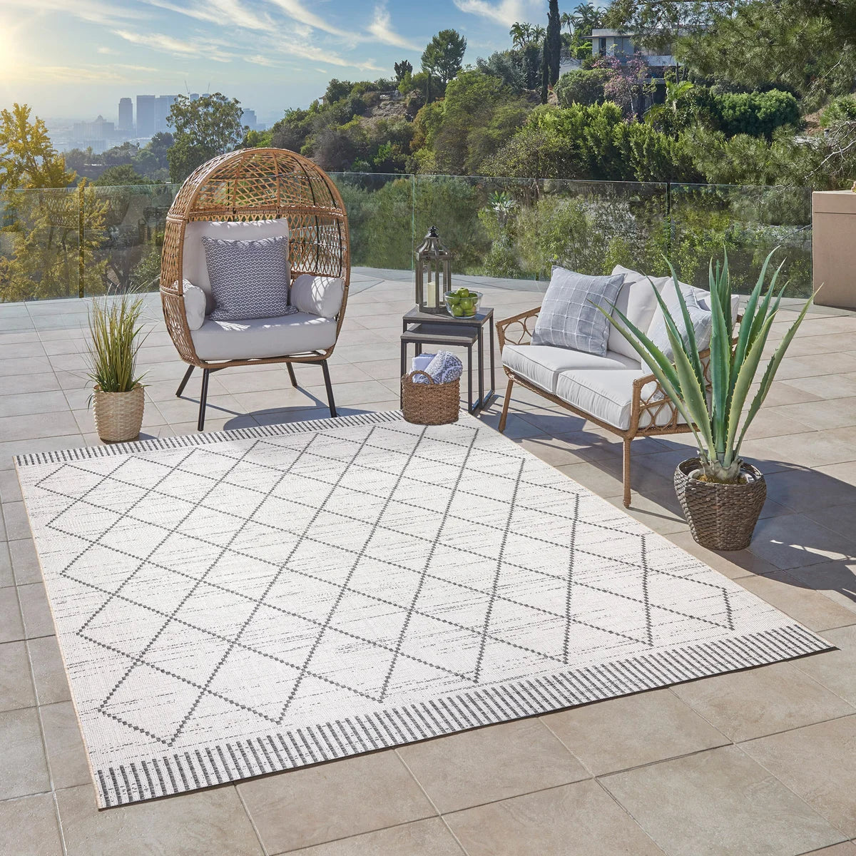 Ravenna Indoor/Outdoor Rug, Pierce - 7 ft. 10 in. x 10 ft