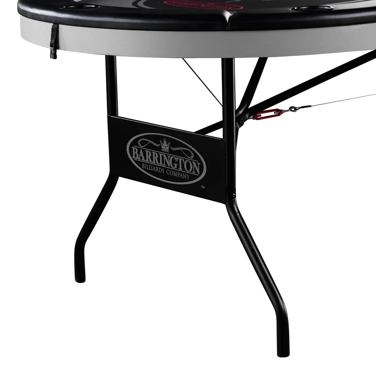 Barrington 10-player Poker Table with LED Lights