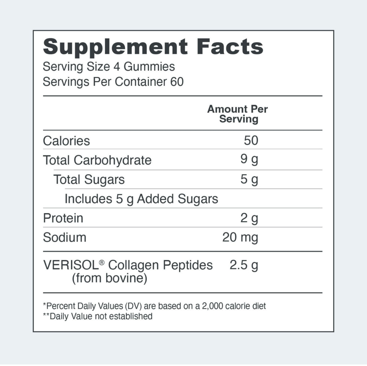 Vital Proteins Collagen Gummies, 2.5g of Clinically-Tested Collagen, 240 ct.