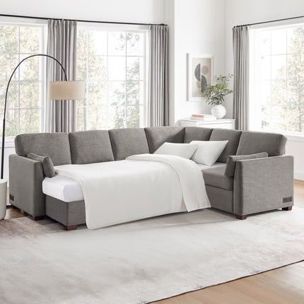 Coddle Luke Sleeper Sectional with Reversible Chaise and Storage