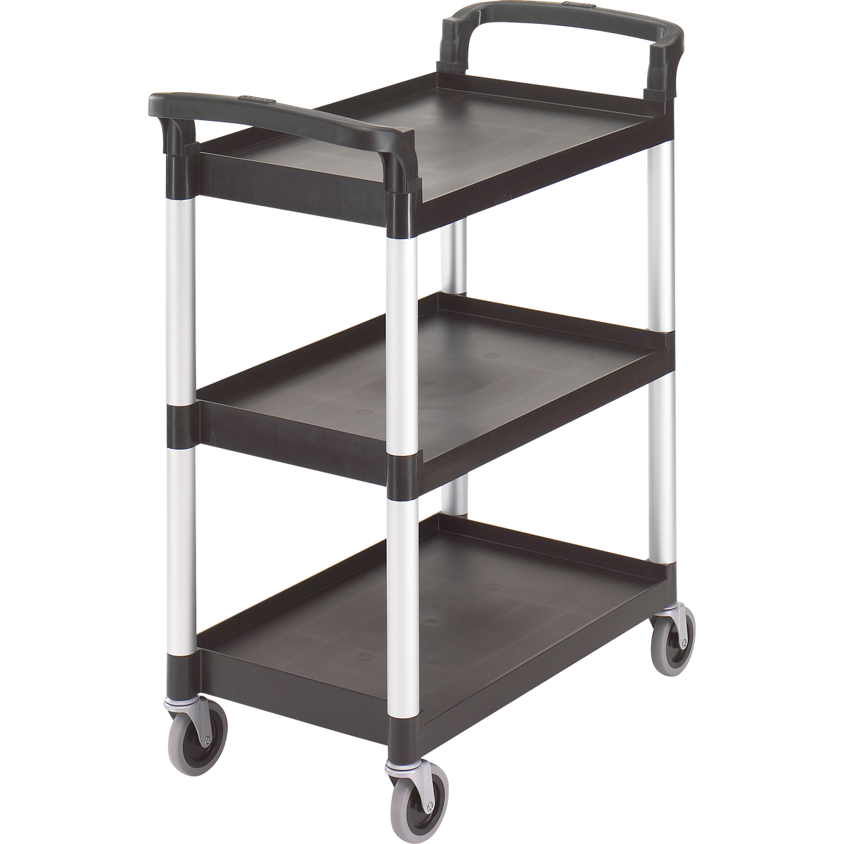 Cambro KD Service and Busing Cart, Black