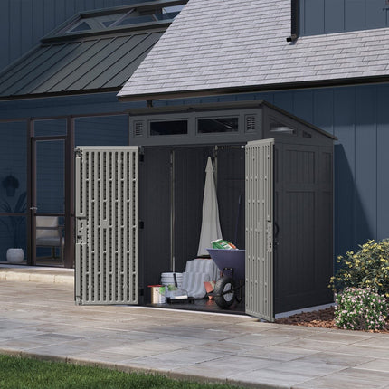 Suncast 6' x 5' Modern Shed (Model BMS6584P)