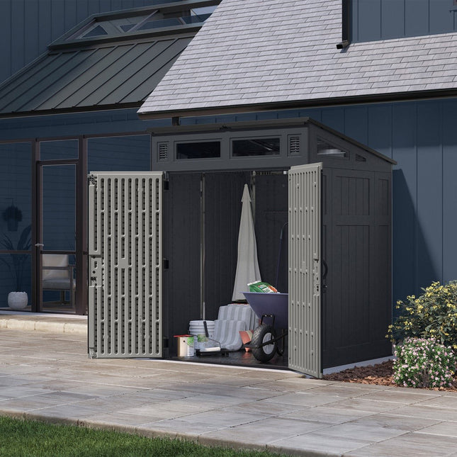 Suncast 6' x 5' Modern Shed (Model BMS6584P)