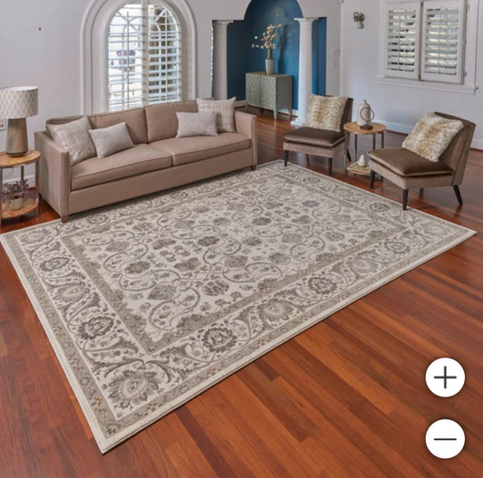 Thomasville Timeless Classic Rug Collection, Alden - IVORY 8 ft. 8 in. x 13 ft.