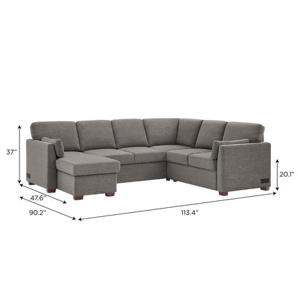LUKE SLEEPER SECTIONAL - Alternate Angle