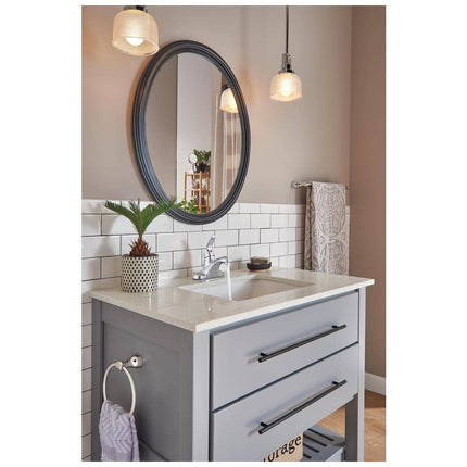 Delta Foundations 4 in. Centerset Single-Handle Bathroom Faucet in Chrome B510LF-PPU-ECO