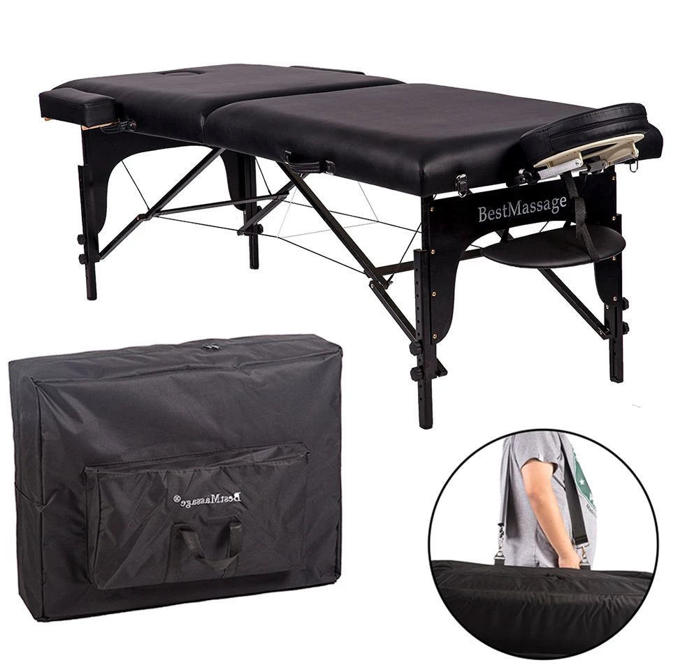 Best Massage Two-Fold Portable Massage Table BMC100