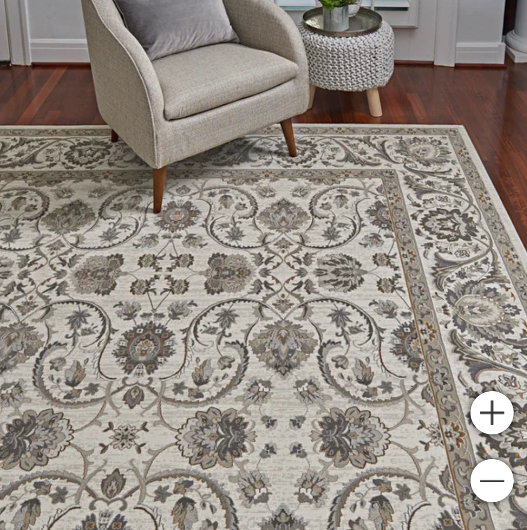 Thomasville Timeless Classic Rug Collection, Alden - IVORY 8 ft. 8 in. x 13 ft.