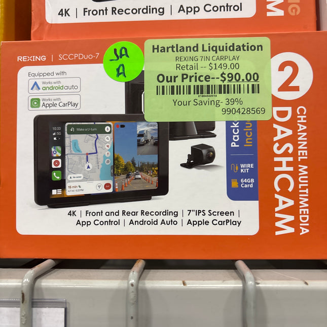 REXING 7IN CARPLAY
