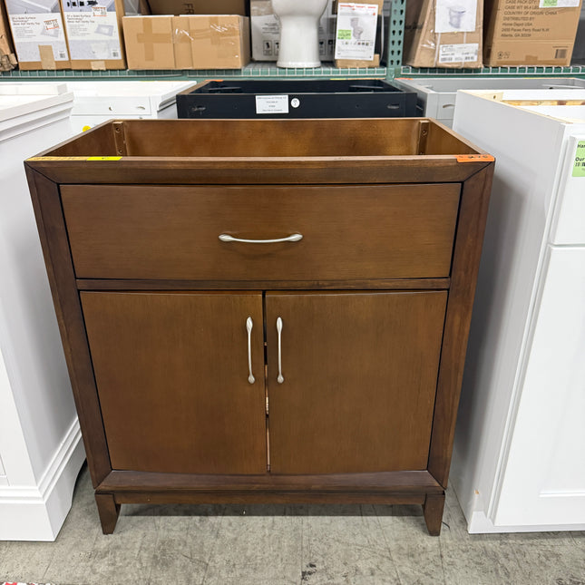 (C) Cambridge 30" Antique Coffee Traditional Bathroom Vanity