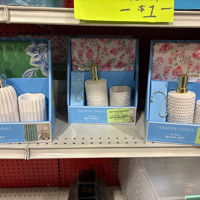 15PC BATH SET