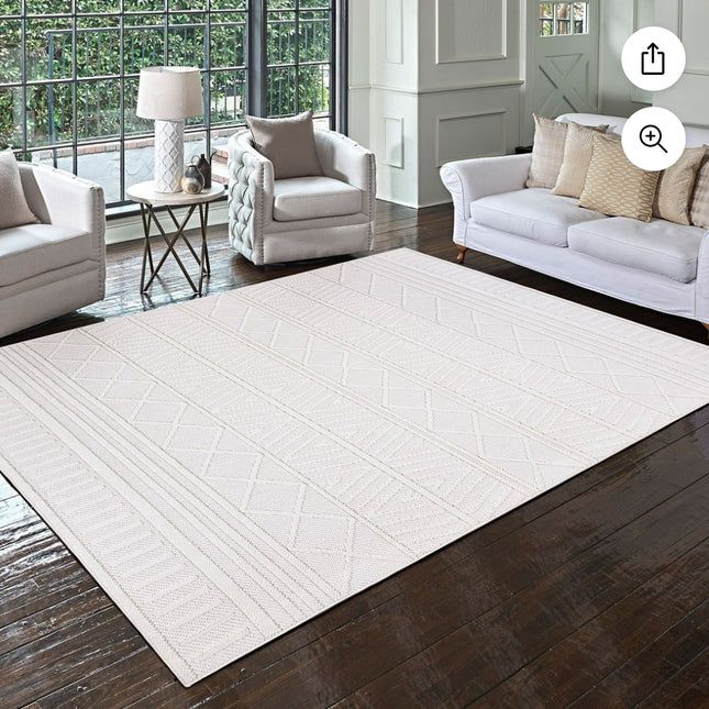 MALINI AREA RUG 6x9 MODERN GEOMETRIC