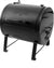 Char-Griller Smoker Side Fire Box Portable Charcoal Grill, Black