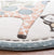 6ft 7in Round - SAFAVIEH Carousel Kids Collection Area Rug - Ivory, Animal Design, Non-Shedding & Easy Care, Ideal for High Traffic Areas for Boys & Girls in Playroom, Nursery, Bedroom (CRK120A)
