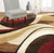 Home Dynamix Tribeca Slade Modern Area Rug, Abstract Brown/Red 7'10"x10'6"