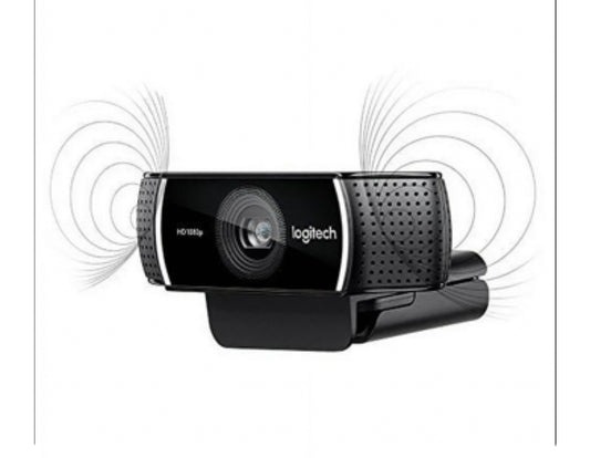 Logitech 1080p Pro Stream Webcam for HD Video Streaming and Recording at 1080p 30FPS