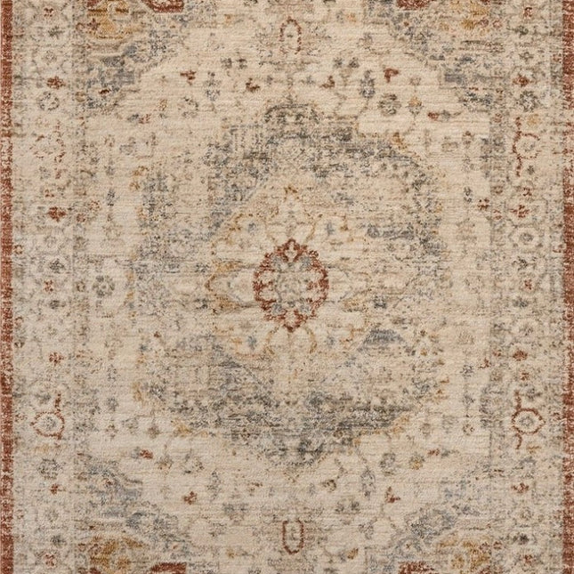 Calypso area rug 8x10 red
